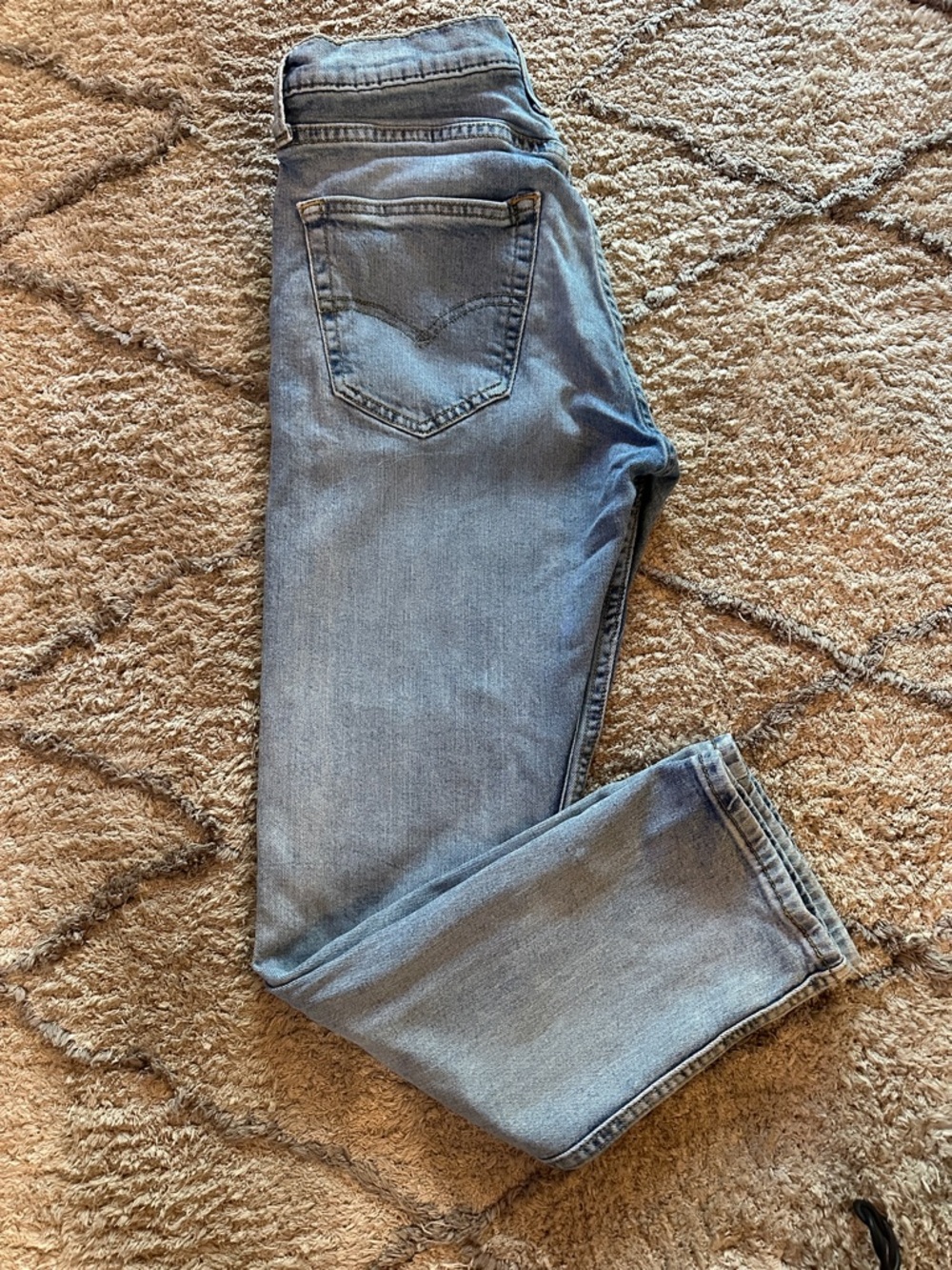 Levi's Light Blue Straight Leg Jeans